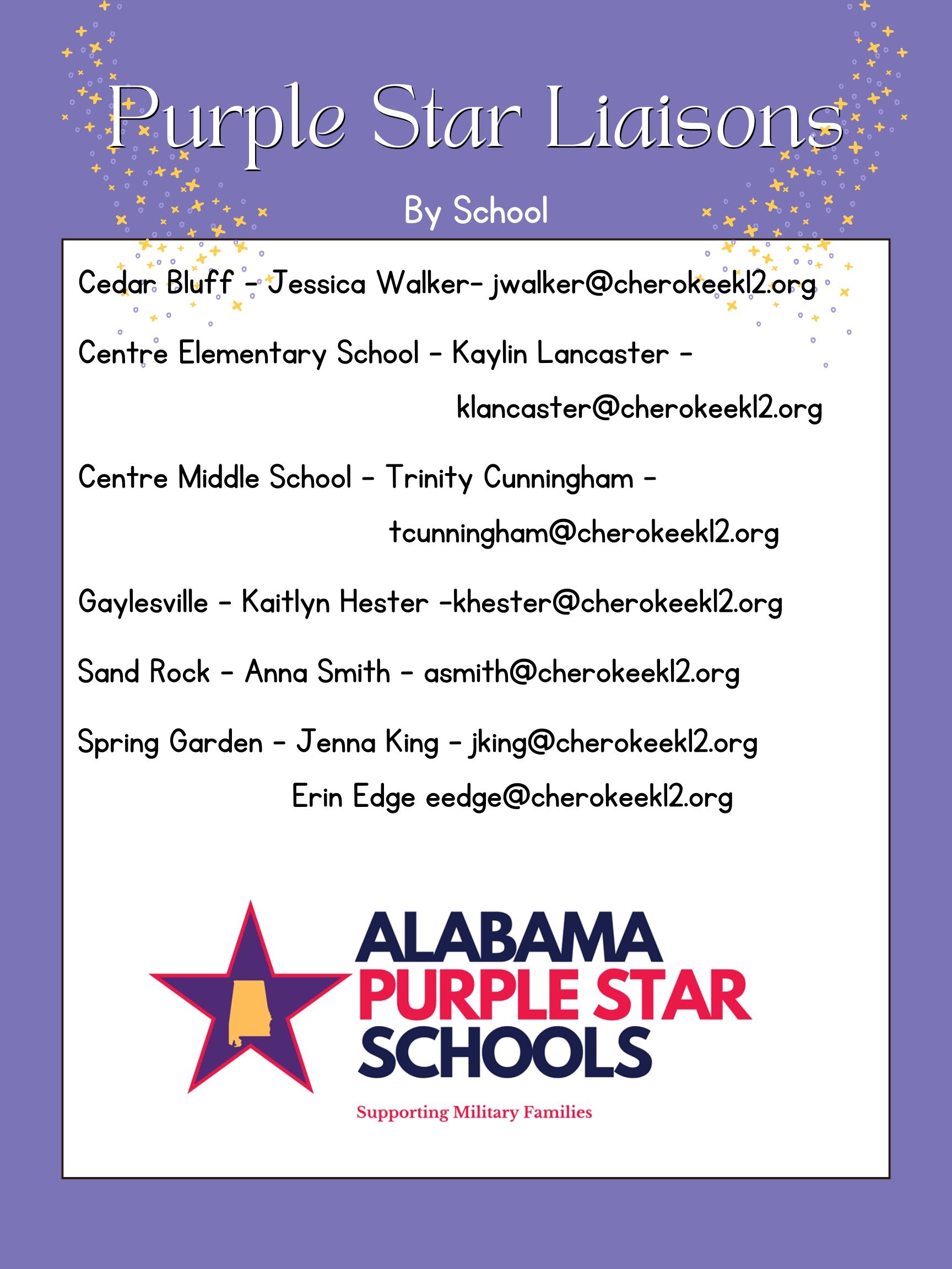 Purple Star Liasions